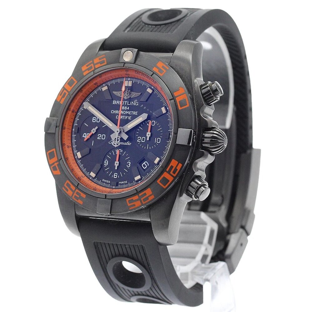BREITLING Chronomat44 Raven MB0111 Chronograph Date Automatic Men's Watch_889744